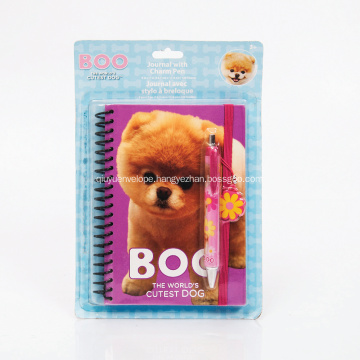 Journal Notebook Diary With Charm Pen